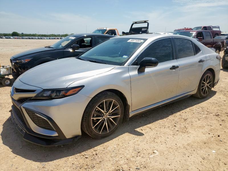 4T1T11AK1PU726173 - 2023 TOYOTA CAMRY SE NIGHT SHADE GRAY photo 1