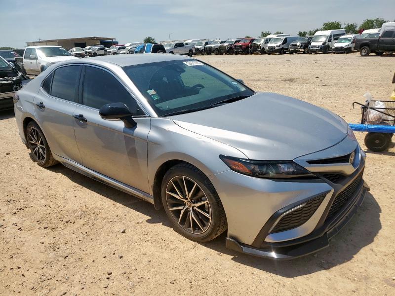 4T1T11AK1PU726173 - 2023 TOYOTA CAMRY SE NIGHT SHADE GRAY photo 4