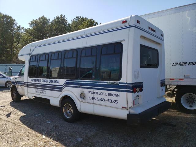 1FDXE45S21HB77729 - 2001 FORD ECONOLINE E450 SUPER DUTY CUTAWAY VAN WHITE photo 3