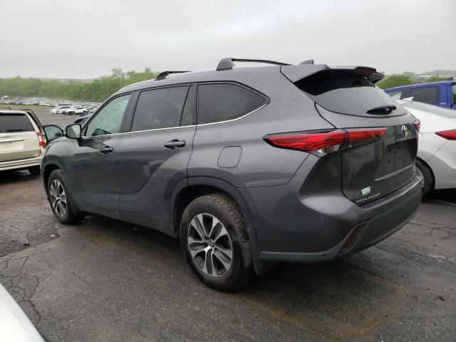 5TDHZRBH7NS232163 - 2022 TOYOTA HIGHLANDER XLE GRAY photo 2