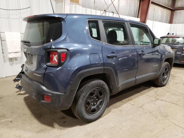 ZACNJBAB4LPL89753 - 2020 JEEP RENEGADE SPORT BLUE photo 3