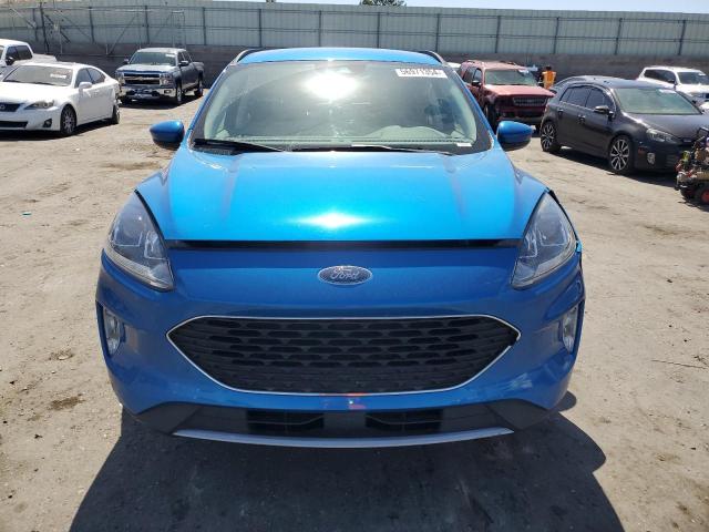 1FMCU0H64MUA19221 - 2021 FORD ESCAPE SEL BLUE photo 5