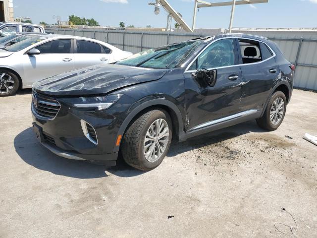 LRBFZMR47PD100336 - 2023 BUICK ENVISION PREFERRED BLACK photo 1