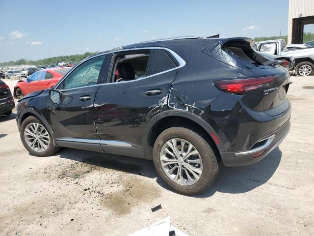 LRBFZMR47PD100336 - 2023 BUICK ENVISION PREFERRED BLACK photo 2