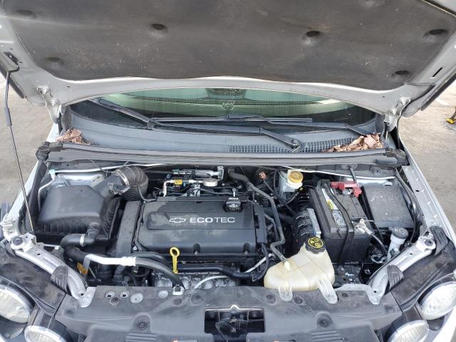 1G1JA5SG5F4148924 - 2015 CHEVROLET SONIC LS SILVER photo 11
