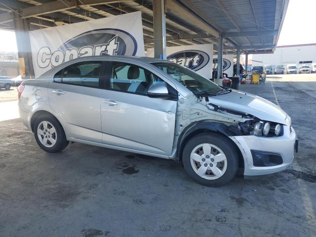 1G1JA5SG5F4148924 - 2015 CHEVROLET SONIC LS SILVER photo 4