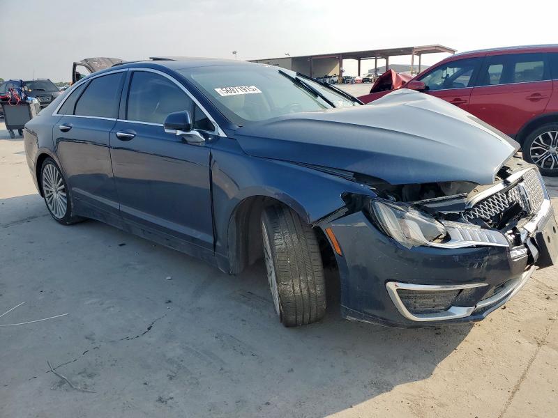3LN6L5E90HR644661 - 2017 LINCOLN MKZ RESERVE ლურჯი ფოტო 4