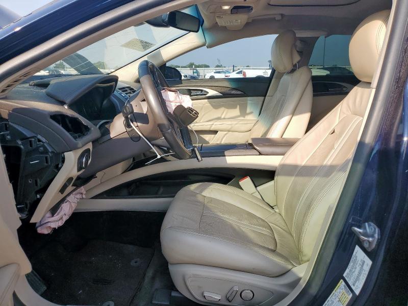 3LN6L5E90HR644661 - 2017 LINCOLN MKZ RESERVE ლურჯი ფოტო 7