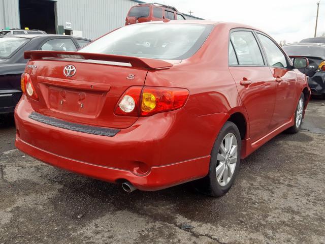 1NXBU4EEXAZ364165 - 2010 TOYOTA COROLLA BASE  photo 4