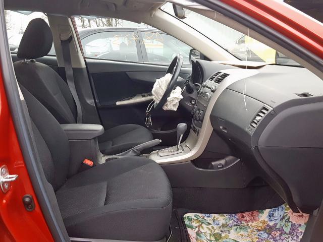 1NXBU4EEXAZ364165 - 2010 TOYOTA COROLLA BASE  photo 5