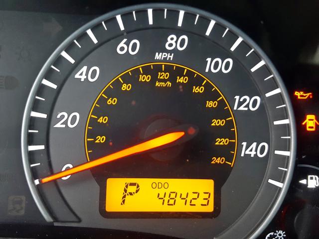 1NXBU4EEXAZ364165 - 2010 TOYOTA COROLLA BASE  photo 8