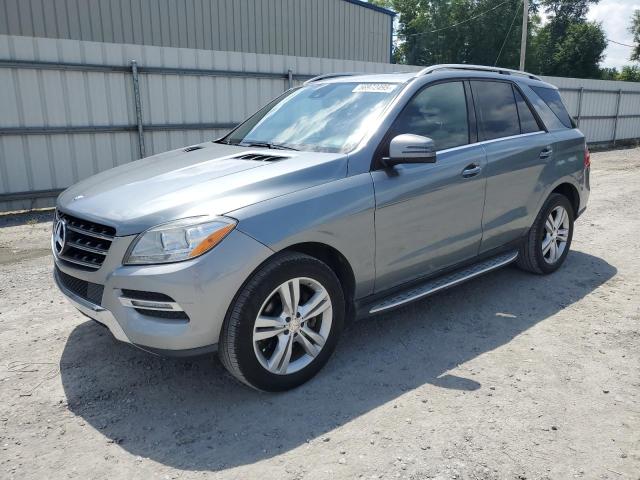 4JGDA5HB0EA286351 - 2014 MERCEDES-BENZ ML 350 4MATIC SILVER photo 1