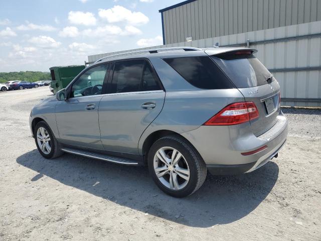 4JGDA5HB0EA286351 - 2014 MERCEDES-BENZ ML 350 4MATIC SILVER photo 2