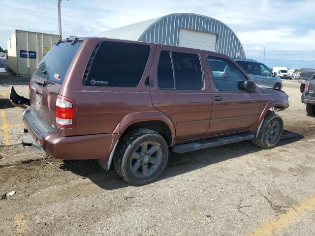 JN8DR09Y63W839396 - 2003 NISSAN PATHFINDER LE 勃艮第红 照片 3