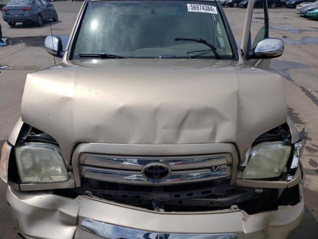 5TBDT44194S454469 - 2004 TOYOTA TUNDRA DOUBLE CAB SR5 GOLD photo 11