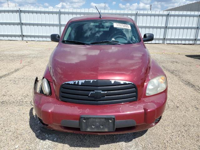 3GNDA13D07S511673 - 2007 CHEVROLET HHR LS BURGUNDY photo 5