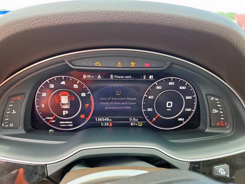 WA1VAAF77JD010946 - 2018 AUDI Q7 PRESTIGE Ақ фото 9