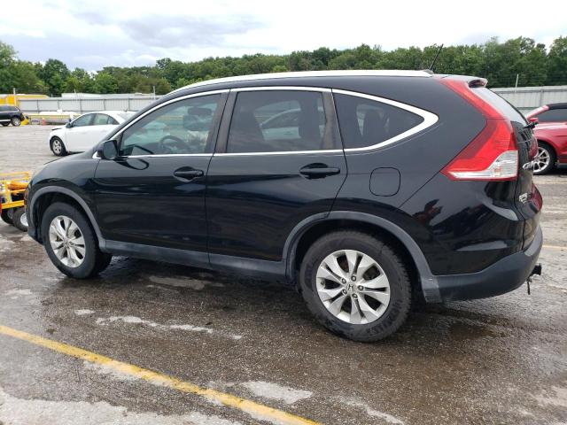 2HKRM4H77DH630014 - 2013 HONDA CR-V EXL BLACK photo 2