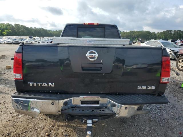 1N6BA07G78N319920 - 2008 NISSAN TITAN XE BLACK photo 6