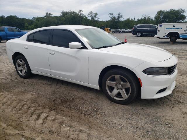 2C3CDXAT5FH925918 - 2015 DODGE CHARGER POLICE WHITE photo 4