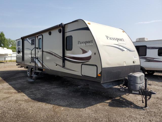 4YDT33220FT412802 - 2015 KEYSTONE PASSPORT TWO TONE photo 1