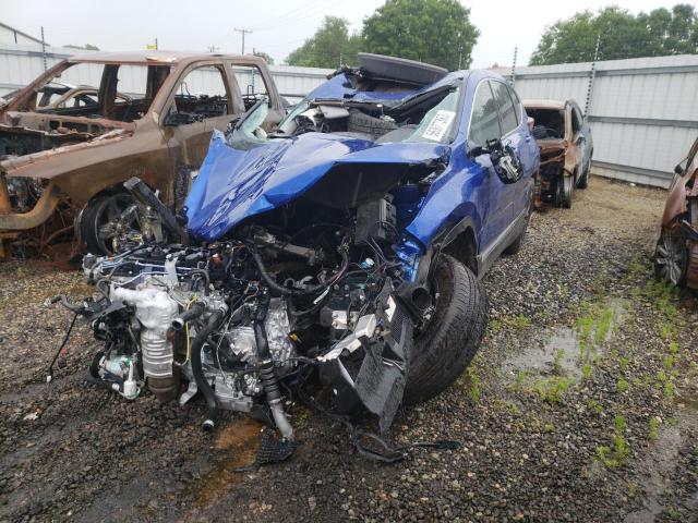 7FARW1H59NE016030 - 2022 HONDA CRV EX BLUE photo 1