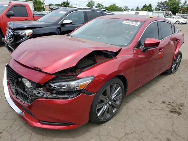 JM1GL1TY1J1331484 - 2018 MAZDA 6 GRAND TOURING RED photo 1