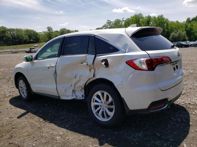 5J8TB4H31JL015511 - 2018 ACURA RDX WHITE photo 2