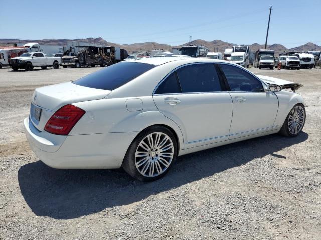 WDDNG71XX8A167970 - 2008 MERCEDES-BENZ S 550 WHITE photo 3