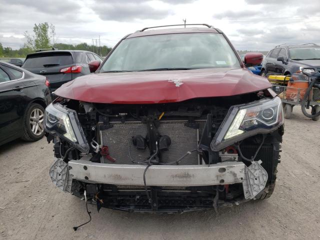 5N1DR2CMXLC628812 - 2020 NISSAN PATHFINDER SL RED photo 5