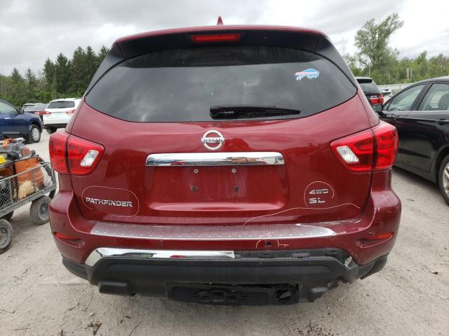 5N1DR2CMXLC628812 - 2020 NISSAN PATHFINDER SL RED photo 6