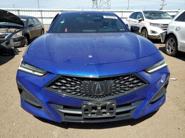 19UUB6F50MA009168 - 2021 ACURA TLX TECH A BLUE photo 5