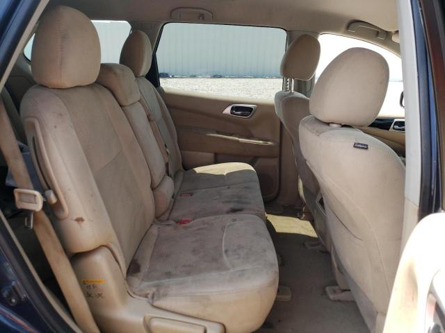5N1AR2MN7FC627826 - 2015 NISSAN PATHFINDER S BLUE photo 10
