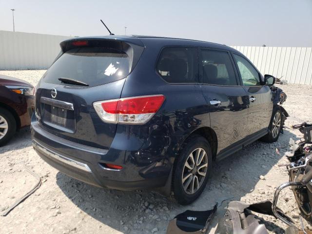 5N1AR2MN7FC627826 - 2015 NISSAN PATHFINDER S BLUE photo 3