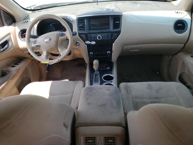 5N1AR2MN7FC627826 - 2015 NISSAN PATHFINDER S BLUE photo 8