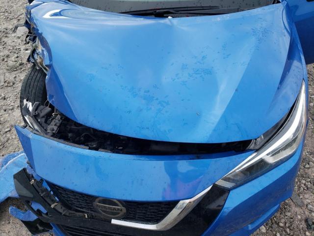 3N1CN8DV3ML857752 - 2021 NISSAN VERSA S 蓝色 照片 11