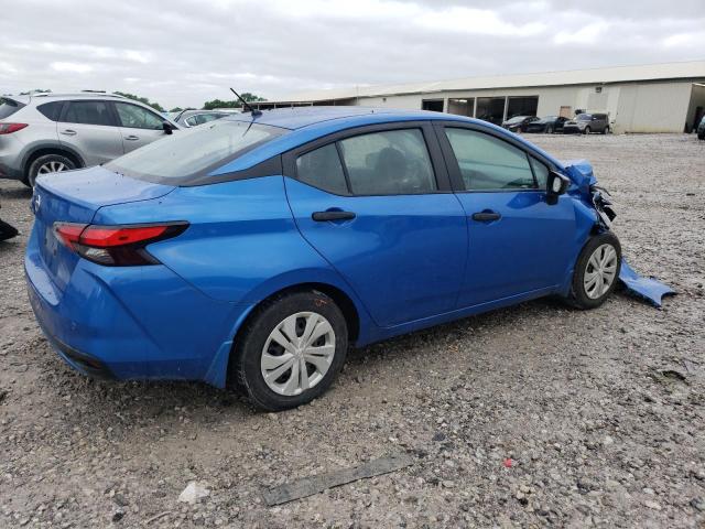 3N1CN8DV3ML857752 - 2021 NISSAN VERSA S 蓝色 照片 3