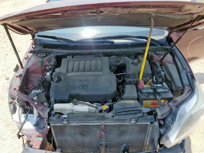 4T1BK1EB2DU067826 - 2013 TOYOTA AVALON BASE BURGUNDY photo 11