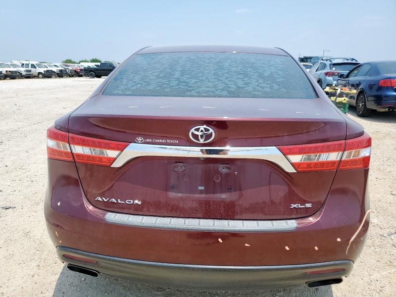 4T1BK1EB2DU067826 - 2013 TOYOTA AVALON BASE BURGUNDY photo 6