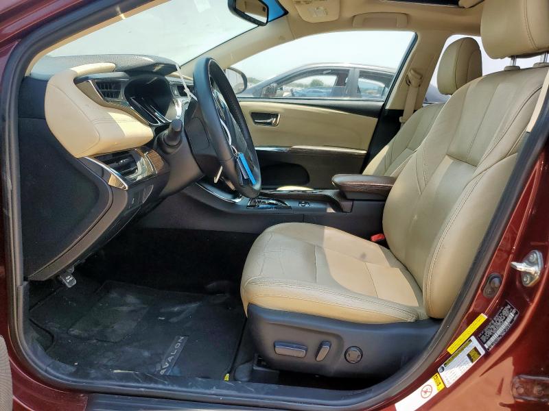 4T1BK1EB2DU067826 - 2013 TOYOTA AVALON BASE BURGUNDY photo 7