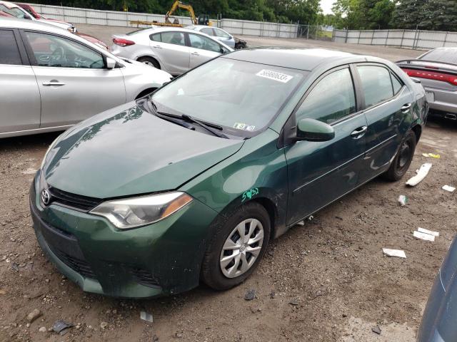 2T1BPRHE5EC136274 - 2014 TOYOTA COROLLA ECO GREEN photo 1