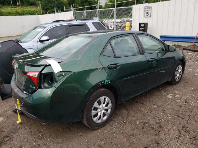 2T1BPRHE5EC136274 - 2014 TOYOTA COROLLA ECO GREEN photo 3