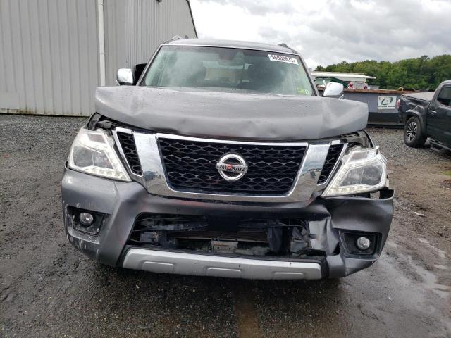 JN8AY2NE7H9704835 - 2017 NISSAN ARMADA PLATINUM GRAY photo 5