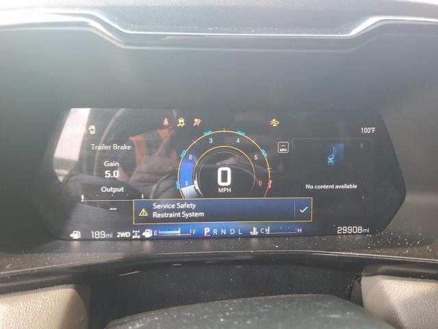 1GCPTFEK4R1295419 - 2024 CHEVROLET COLORADO ZR2 BLACK photo 9