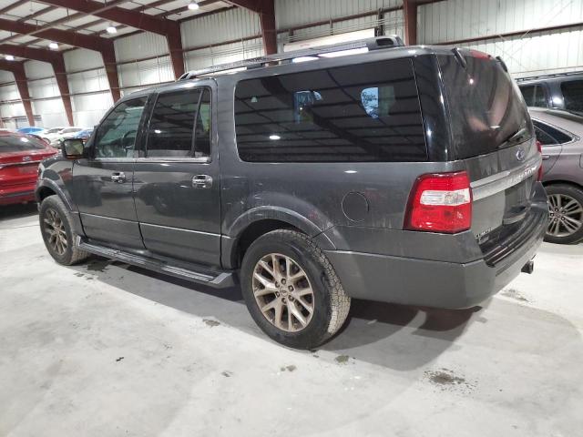 1FMJK1KT4HEA07569 - 2017 FORD EXPEDITION EL LIMITED GRAY photo 2