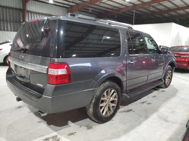 1FMJK1KT4HEA07569 - 2017 FORD EXPEDITION EL LIMITED GRAY photo 3