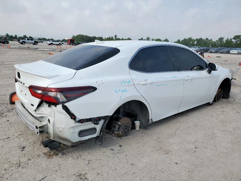 4T1G11AK7RU885980 - 2024 TOYOTA CAMRY SE NIGHT SHADE WHITE photo 3