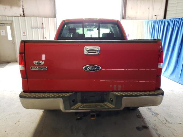 1FTRW14W94KC07698 - 2004 FORD F150 SUPERCREW RED photo 6