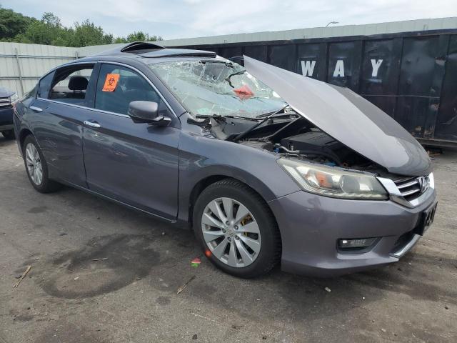 1HGCR3F82EA028113 - 2014 HONDA ACCORD EXL GRAY photo 4