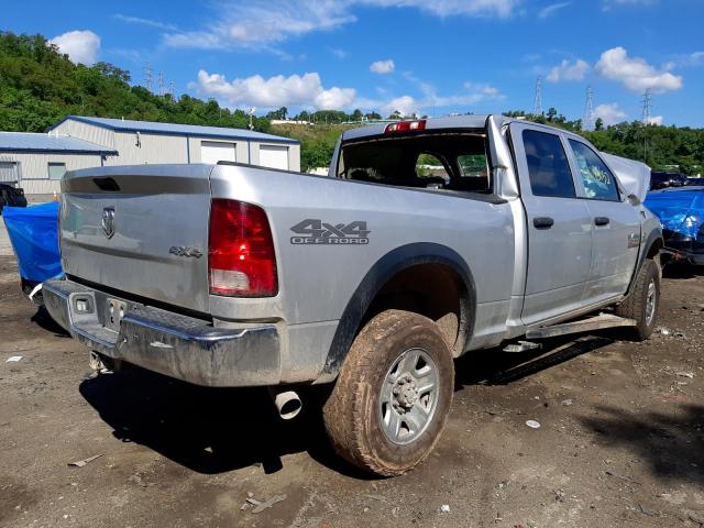 3C6UR5CL5JG389913 - 2018 DODGE RAM 2500 ST SILVER photo 4